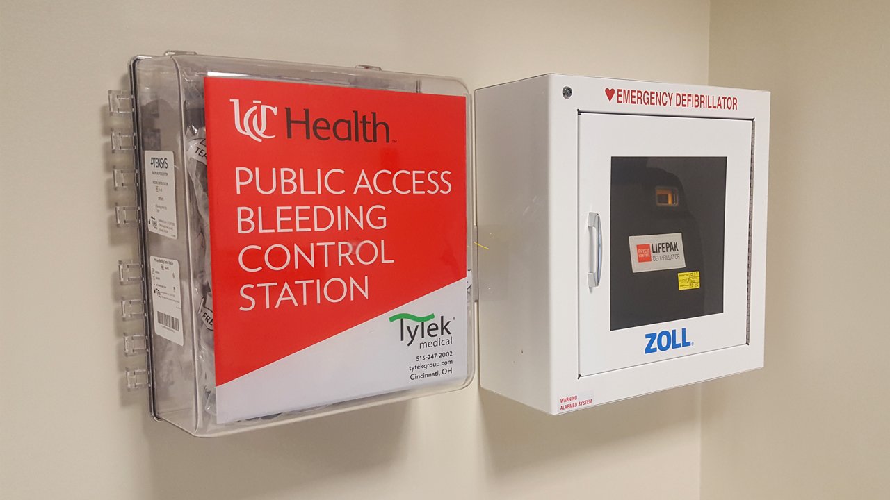 Stop the Bleed Kits Installed at UC Health Locations