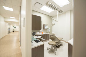 uc health dental center hallway